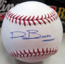 DYLAN BUNDY BALTIMORE ORIOLES AUTOGRAPHED SIGNED MAJOR LEAGUE BASEBALL W/COA