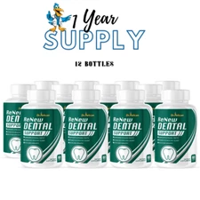 ReNew Dental Support- Gum & Tooth Support- 12 Bottles- 720 Capsules
