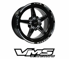 4x Vwst012 Vms Racing Drag Wheel 5 Spoke V-star 17x9 5x114.3 35 Et 5x4.5 4x Vwst012 Vms Racing Drag Wheel 5 Spoke V-star 17x9 5x114.3 35 Et 5x4.5