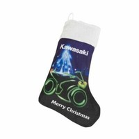 Original Kawasaki Weihnachtssocke Nikolausstrumpf Deko X-Mass Nikolaus Neu!
