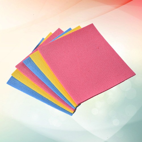 4 Pcs Cellulose Cloths Wood Pulp Cotton Rag Nurse Dish Sponges for Washing up - Picture 7 of 12