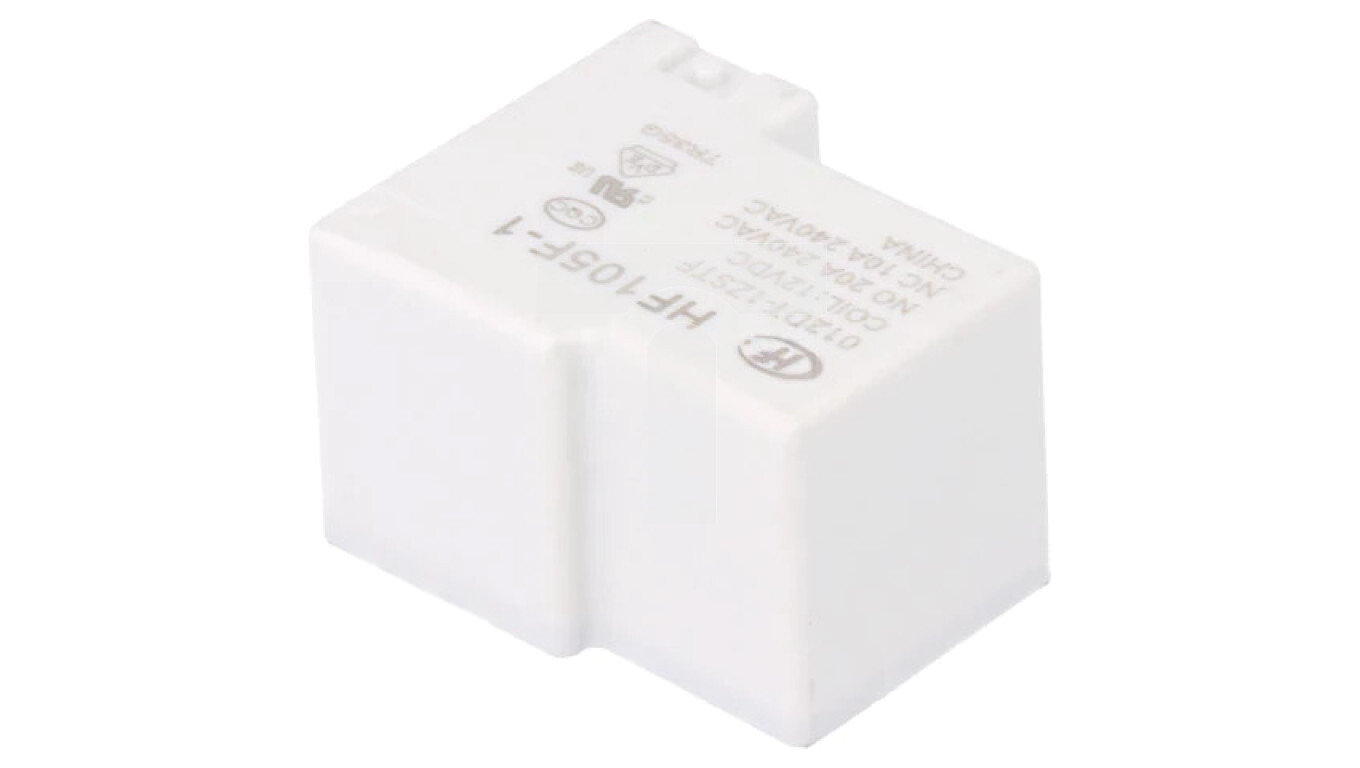 HF105F1/012DT-1ZST Electromagnetic Relay SPDT Coils: 12VDC 20A PCB /T2UK
