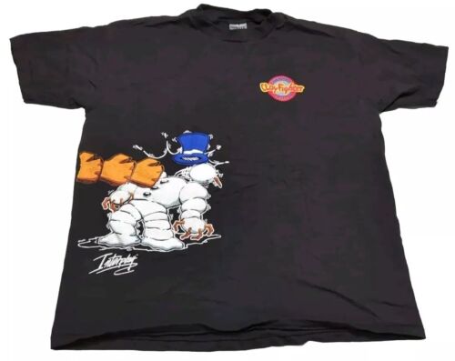 ClayFighter Tournament Edition Super Nintendo Vintage Promo Shirt Herren XL Selten
