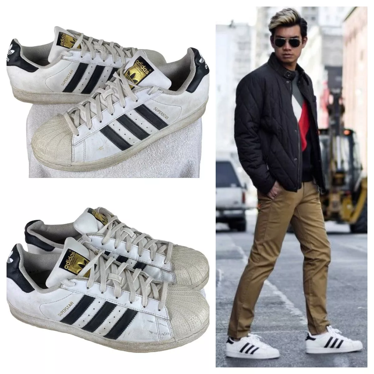 Men Adidas Superstar Casual Sneakers