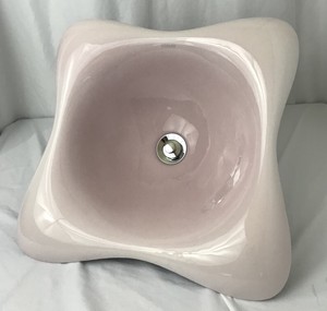 Details About Kohler K 2815 Kf Dolce Vita Self Rimming Cast Iron Sink Vapour Pink Drain