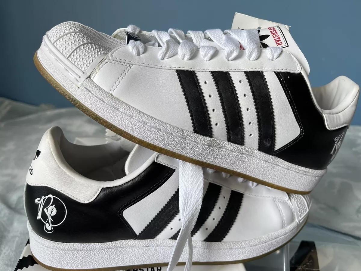 Adidas Superstar Shoes - Roc A Fella Records - 35th Anniversary 8 Jay Z West K