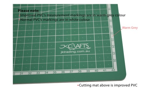 JKCrafts A1 A2 A3 A4 A5 Self Healing Cutting Mat - Craft Mat - 5ply Quilt Sewing - Picture 51 of 69