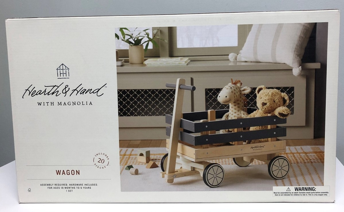 Toy Wooden Wagon - Hearth & Hand with Magnolia | eBay Toy Wooden Wagon - Hearth & Hand with Magnolia | eBay