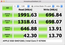 128GB Original Apple Blade SSD