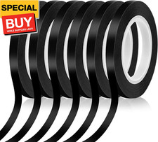 6 Rolls 1/4 Pinstripe Tape Vinyl Chart /White Board Tape Lines Dry Erase Whitebo