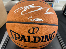 Lebron James SIGNED 10th Anniversary Spalding Basketball Auto /25 UDA JSA