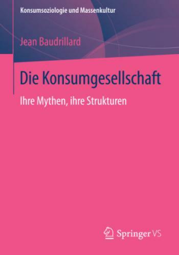 Thumbnail - Die Konsumgesellschaft Ihre Mythen, Ihre Strukturen 2588