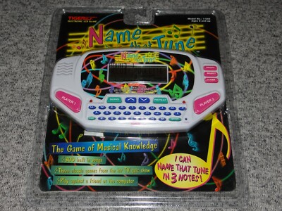 NAME THAT TUNE Tiger Electronics Hand-Held Musical Knowledge Game 1997 Sealed