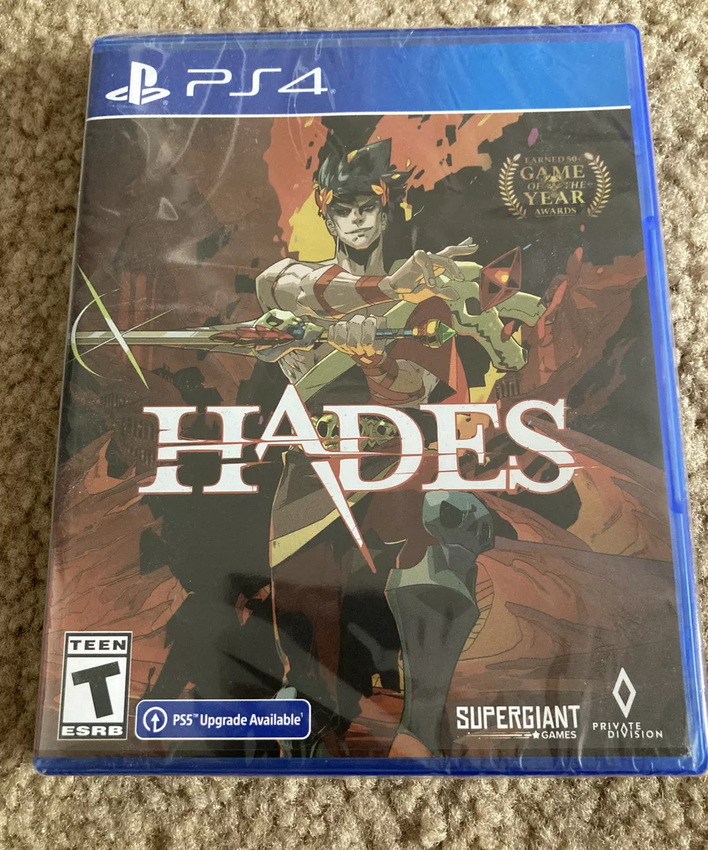 Hades - (PlayStation 4 PS4) PS5 Upgrade Available Brand New Factory Sealed