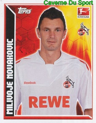 229 MILIVOJE NOVAKOVIC SLOWENIEN 1. FC KOLN AUFKLEBER BUNDESLIGA 2012 TOPPS