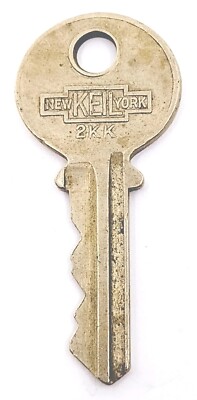 Vintage Key KEIL 2KK New York Del Lock 201 W 4th Appx 2'' Replacement 