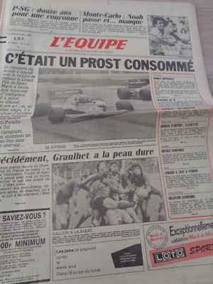 Journal Formule 1 À VENDRE! - FR