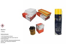 MAHLE Inspektionspaket MANNOL Klimareiniger für Peugeot 207 CC 1.6 HDi