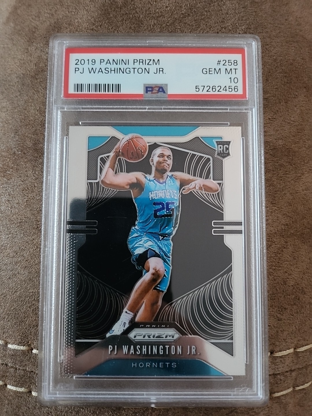 2019 Panini Prizm PJ Washington Jr. #258 Rookie RC PSA 10 Gem Mint