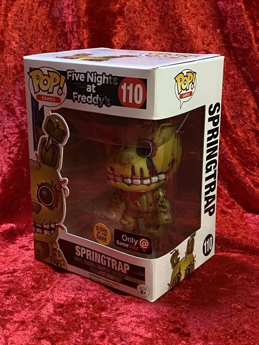 Springtrap funko pop glow in deals the dark