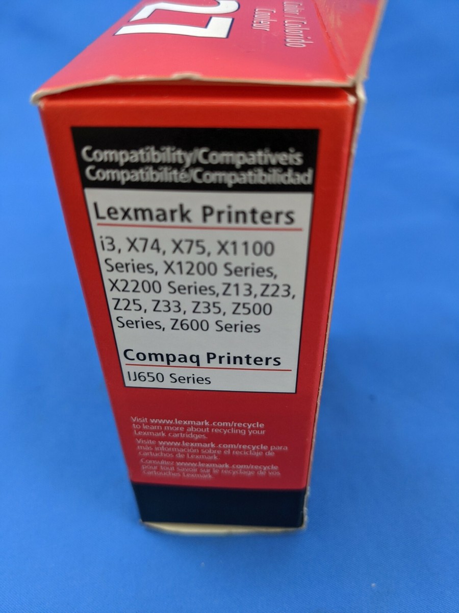 New Genuine Lexmark 27 Ink Cartridge X Series X1100 X1200 Z