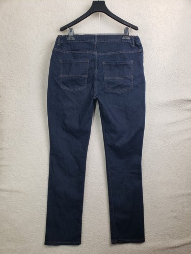The Children's Place Boys Jeans 20 Husky Blue CottonBlend Stretch Straight Denim - Picture 12 of 22