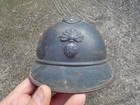 WW1 Original French Infantry Helmet Mle 1915 Complete with Liner