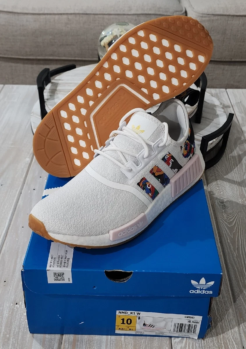 Size 10 adidas NMD R1 x Rich Mnisi Roses White 2022 eBay