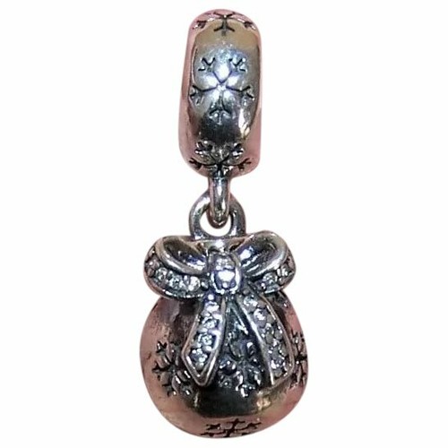Pandora Sterling Silver CZ Christmas 