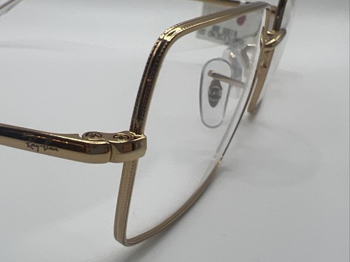 Rayban 1969V Rectangle Gold 3086 51/19 140 Womens Eyeglass Frames LL5 - Picture 8 of 17