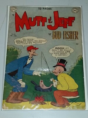 MUTT AND JEFF #43 VG+ (4.5) HARVEY DC COMICS DECEMBER JANUARY 1949 **