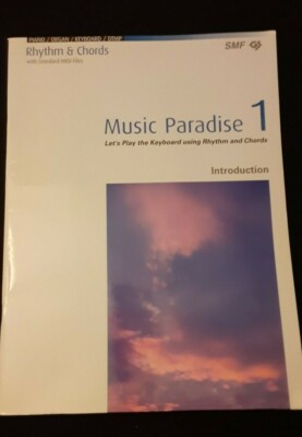 MUSIC PARADISE 1 IINTRODUCTION RHYTHM & CHORDS, PIANO, ORGAN, KEYBOARD, DTMP M-1