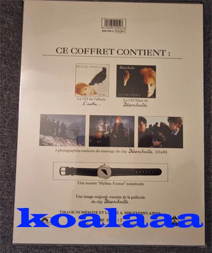 Mylene Farmer L'autre Box NEW SEALED COFFRET NEUF ENCORE SCELLE ltd numbered edt - Bild 2 von 4