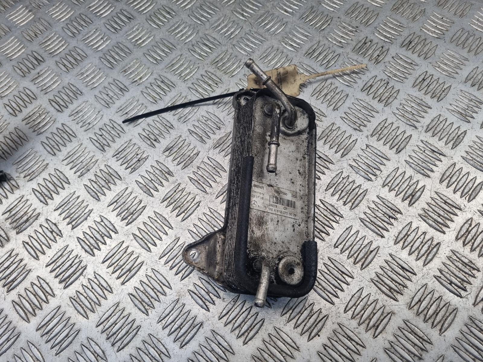 MERCEDES Om612 Fuel Cooler for Ml W163 C W203 270 CDI 2.7 Diesel  