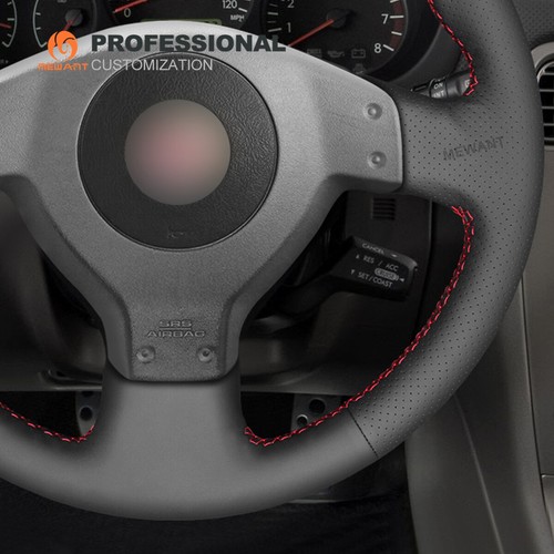 Funda de volante de cuero auténtico MEWANT Custom DIY para Subaru Impreza WRX STI 2002-2004 - Imagen 4 de 10