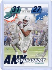 2023 Panini Prestige Xtra Points Blue Any Given Sunday JAYLEN WADDLE 207/249