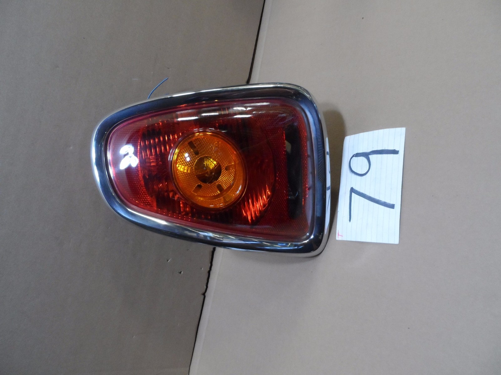 07 08 09 Mini Cooper PASSENGER Side Tail Light Used Rear Lamp #79-T