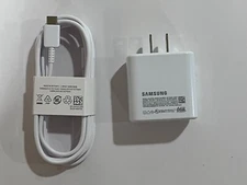New Genuine Samsung EP-TA845 45 W USB-C Super Fast Wall Charger with Cable