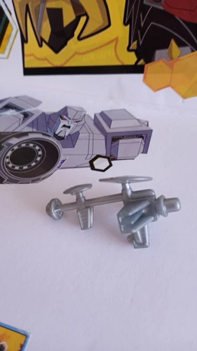 Vtg Transformers G1 Trypticon DOUBLE DISK scanner antenna radar accessory part.