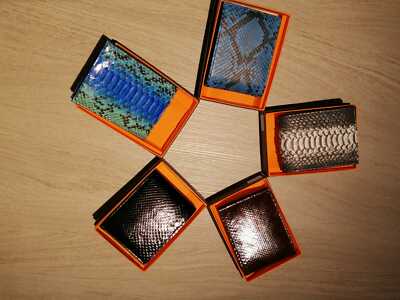 Herren Geldbörse / Men's Wallets / Python / Python (MADE IN ITALY)