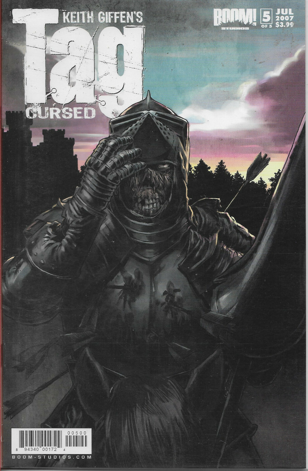 KEITH GIFFEN'S TAG - CURSED (2007) #5 - Back Issue (S)