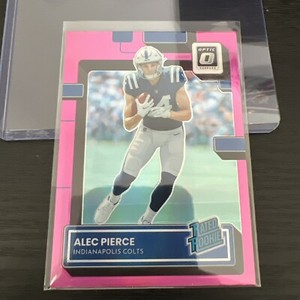 🔥2022 Panini Donruss Optic - PINK Rated Rookie #221 Alec Pierce (RC)🔥 Colts