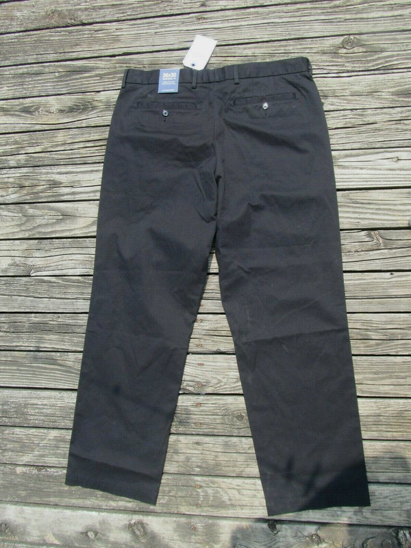 Lands End Black traditional fit chino pants (36 x 30) New with tags AS IS