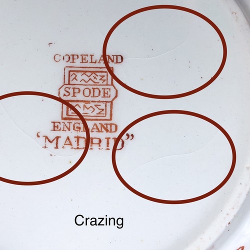 Copeland Spode Madrid Flache Sahne Suppe Schüssel Set 9 - Bild 15 von 16