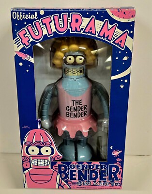 Rocket USA - Official Futurama - Gender Bender Robot Action Toy (2003)