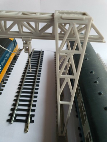 Modelleisenbahn Hof Frachtkran 2-3 Spur - möglich 1,76 OO Spurweite (zwei Typen) - Bild 4 von 24