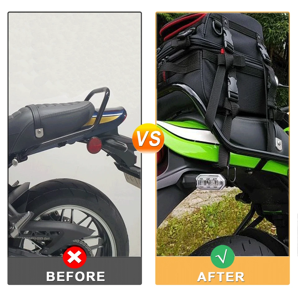 Багажник с ручным захватом для Kawasaki Z900RS Cafe 2018-2023 годов выпуска - Изображение 2 из 4