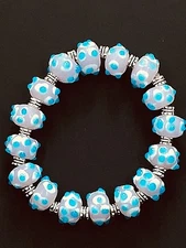 NEW bead bracelet by Artisan Beadworks, Inc.  HANDCRAFTED   No two are Identical