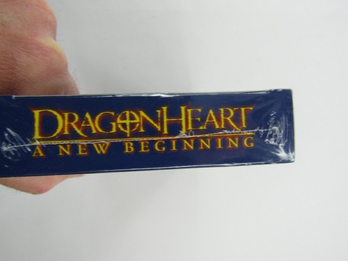 Dragon Heart A New Beginning VHS Sealed Adventure Thriller Action Watermark New - Picture 3 of 7