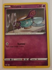 Tarjeta Pokémon SINISTEA 25 Aniversario General Mills 089/202 NO HOLO